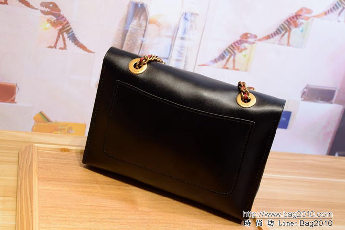 COACH蔻馳 女士立體花朵 鎖扣復古斜挎鏈條包 26733 Parker手袋款型  Chz1019